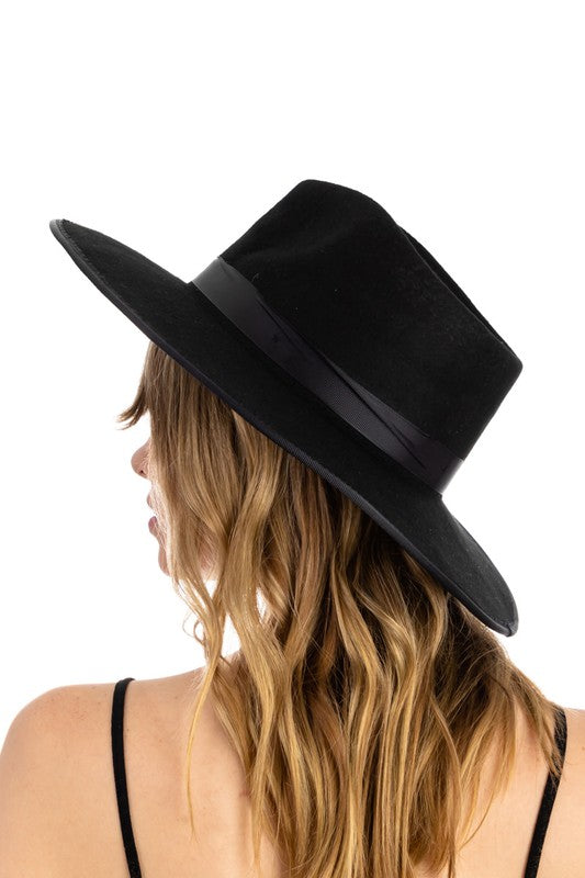 Wool Fedora Hat - 3 Colors Available